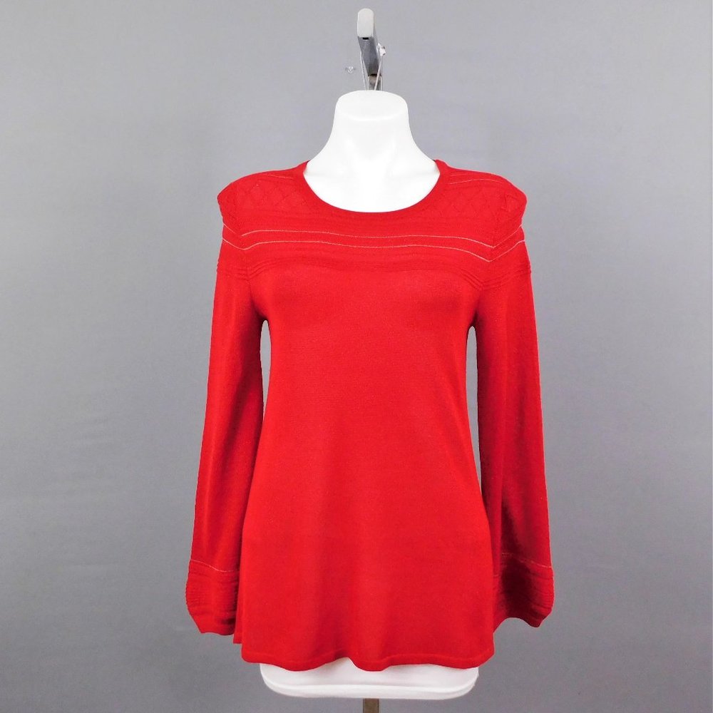 Liz Claiborne Women Shirt Red S